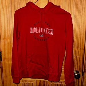 Red Hollister hoodie